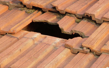 roof repair Crombie, Fife